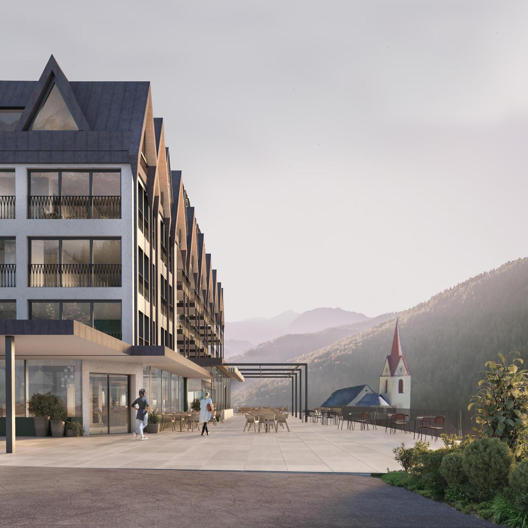 Berghotel Racines Eksteriør bilde